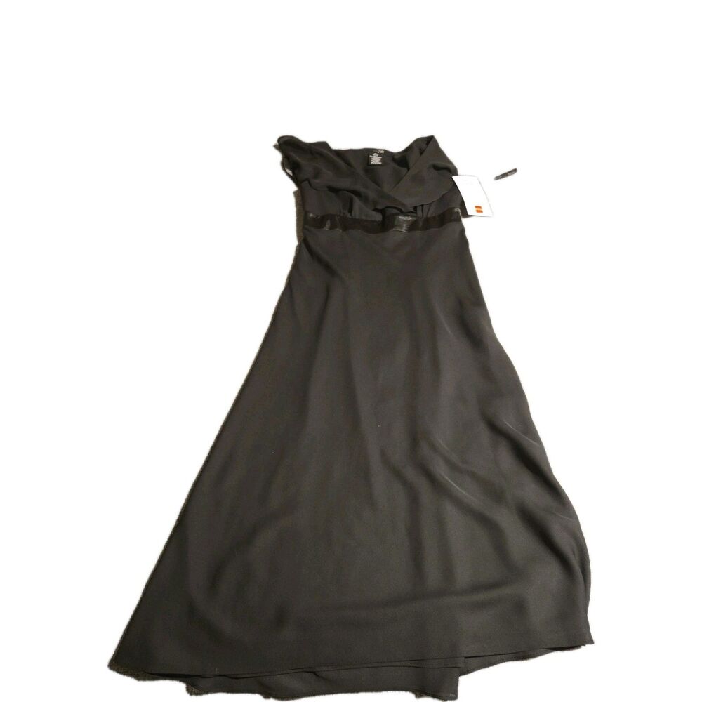 East 5th Formal Dress Womens 8P Black Sleeveless Pullover Prom Wedding Dance NEW